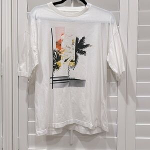 Prada Men’s Graphic Palm Tree Print